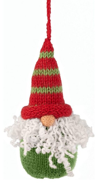 Knit Gnome Ornament