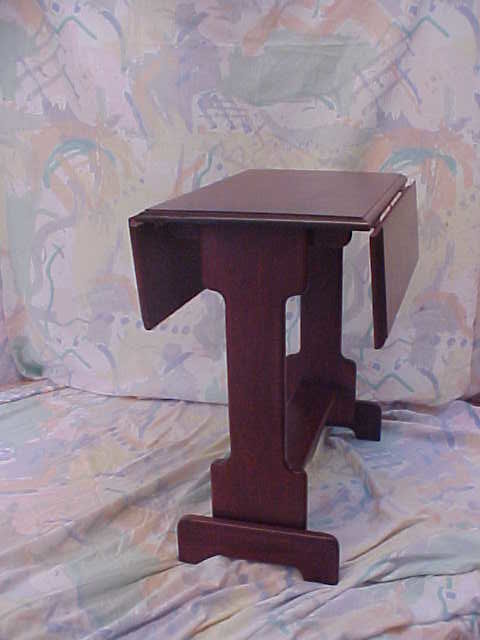 Solid Drop Leaf Table modern-wohnbereich