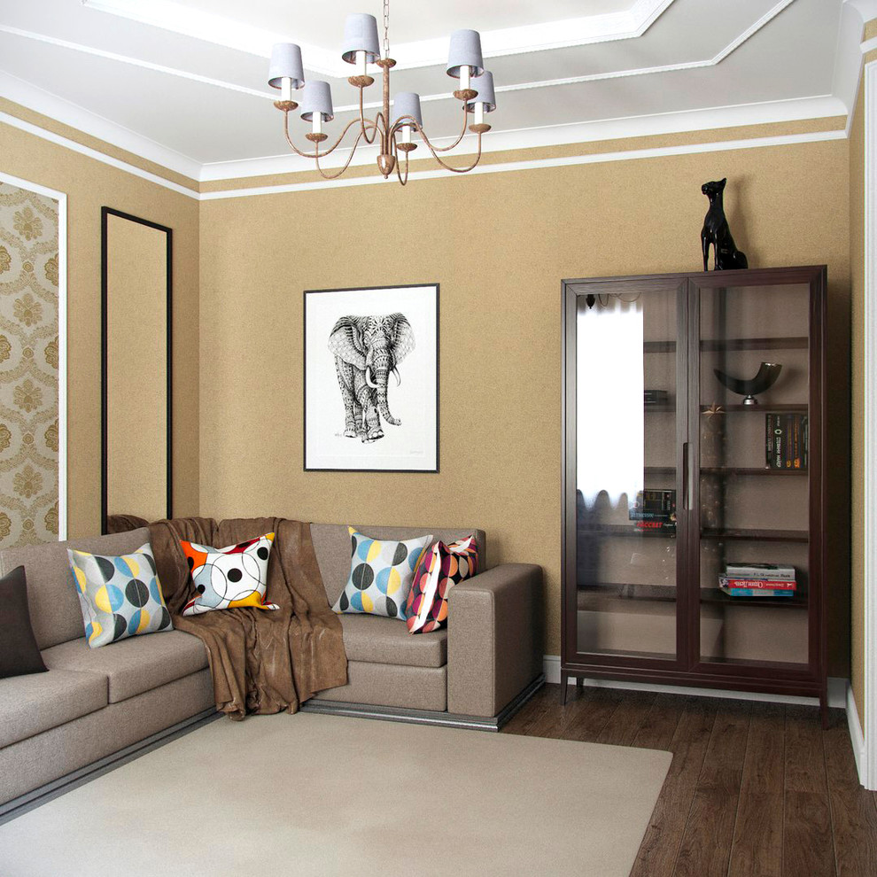 Двухкомнатная квартира в спокойном и лаконичном стиле. Бюджетное решение с ИКЕА.