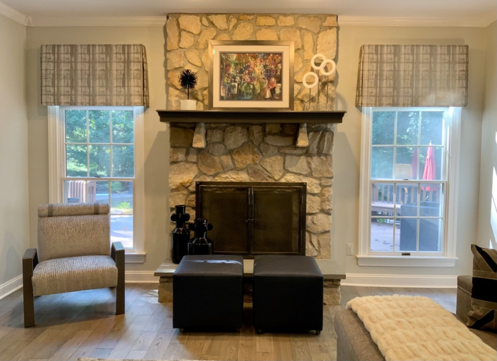 Cozy Modern Family Room