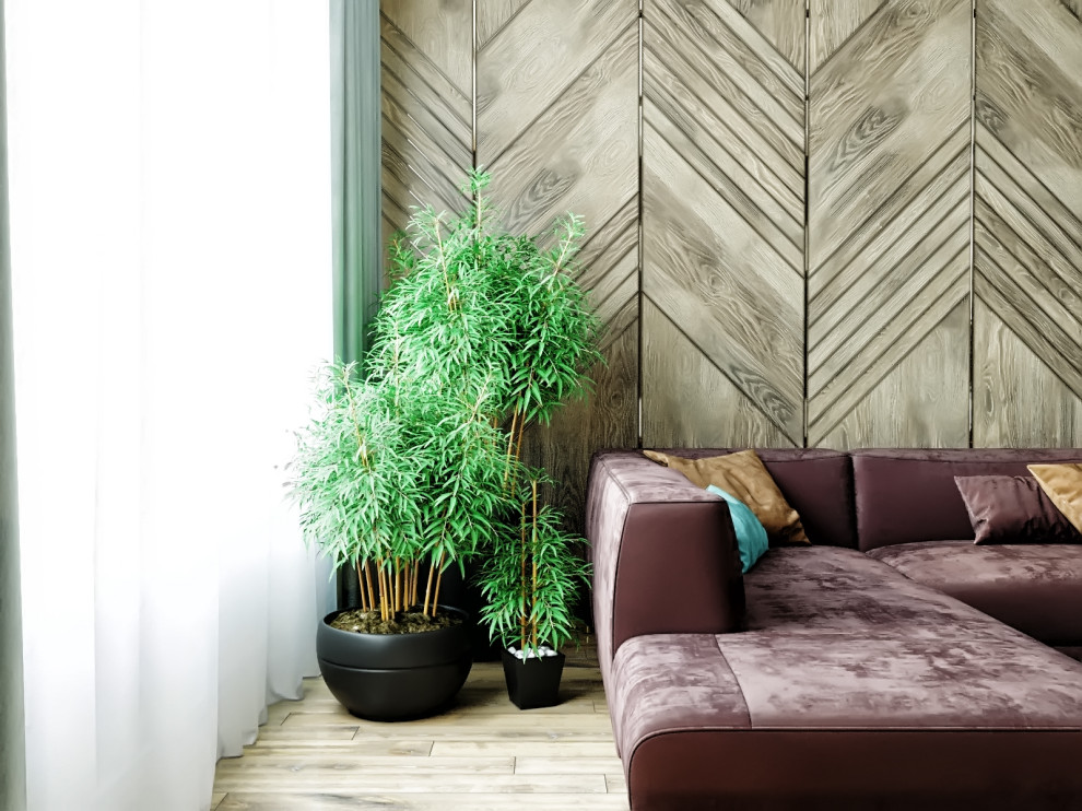 В современном  стиле