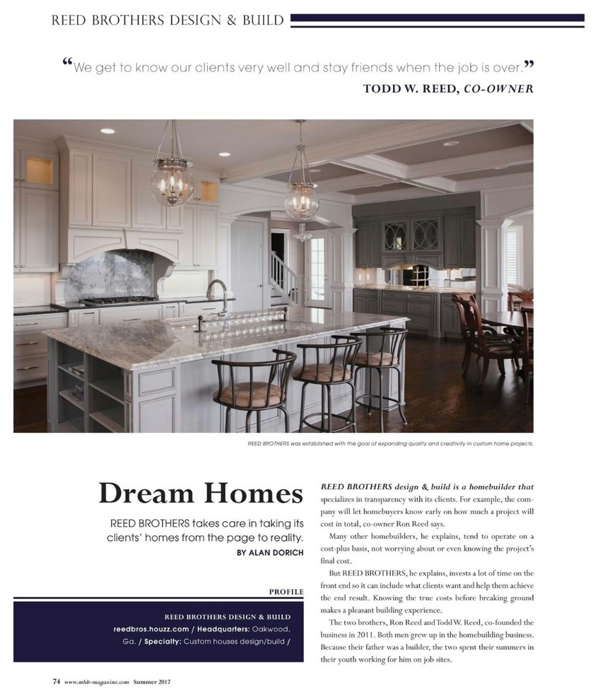 MODERN HOME BUILDER Magazine feature 2017