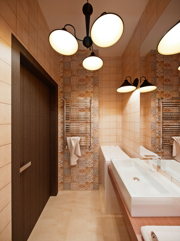 Современный интерьер с элементами лофт