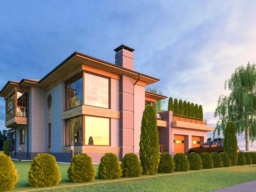 Хайтек- хаус  в   КП "Барвиха Хиллс"