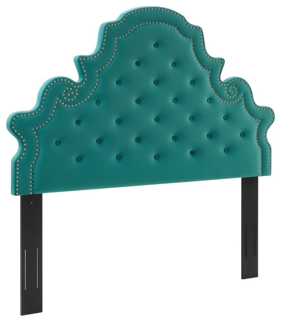 Diana Tufted Performance Velvet Full/Queen Headboard Contemporary
