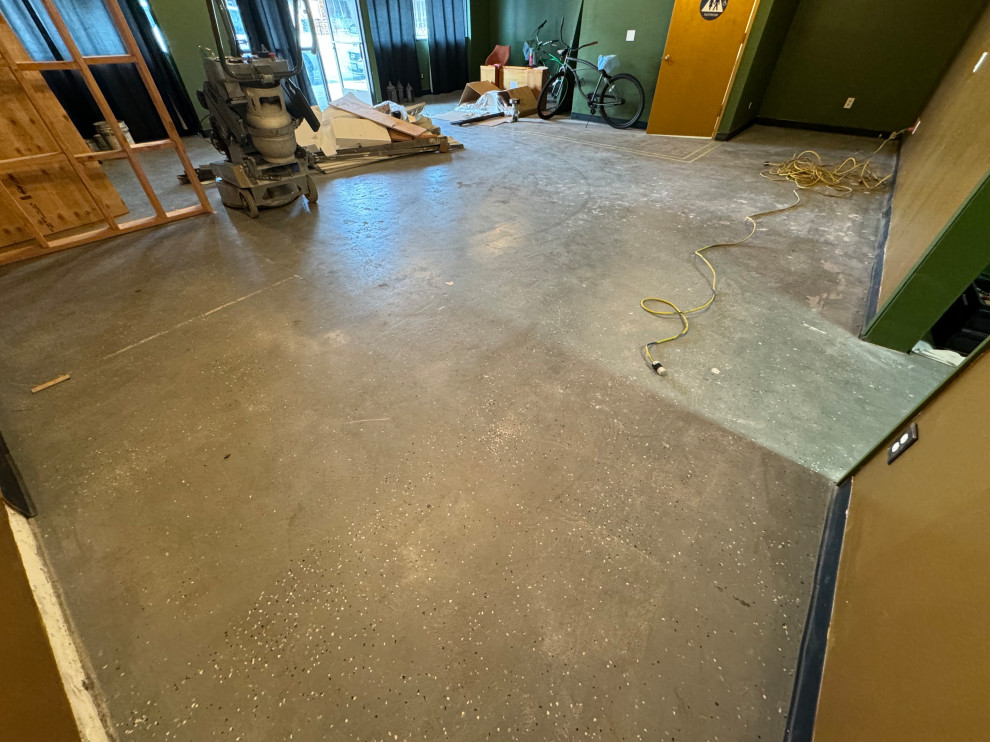 Japanese Kintsugi Polished Concrete