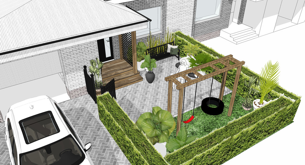 Благоустройство участка загородного дома