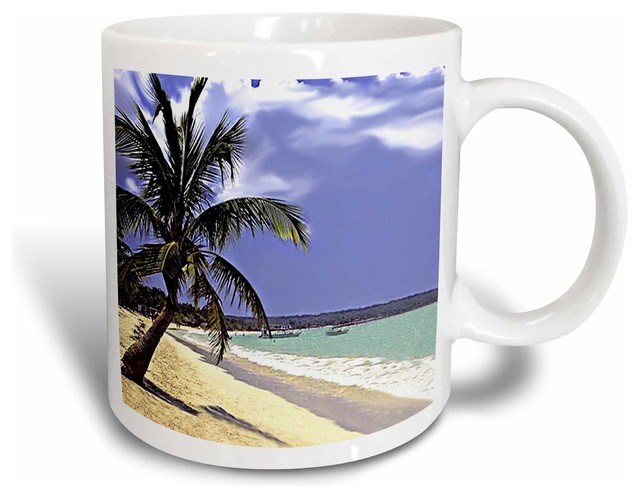 Tropical Paradise Mug - Tropical - Mugs - by 3dRose L.L.C.