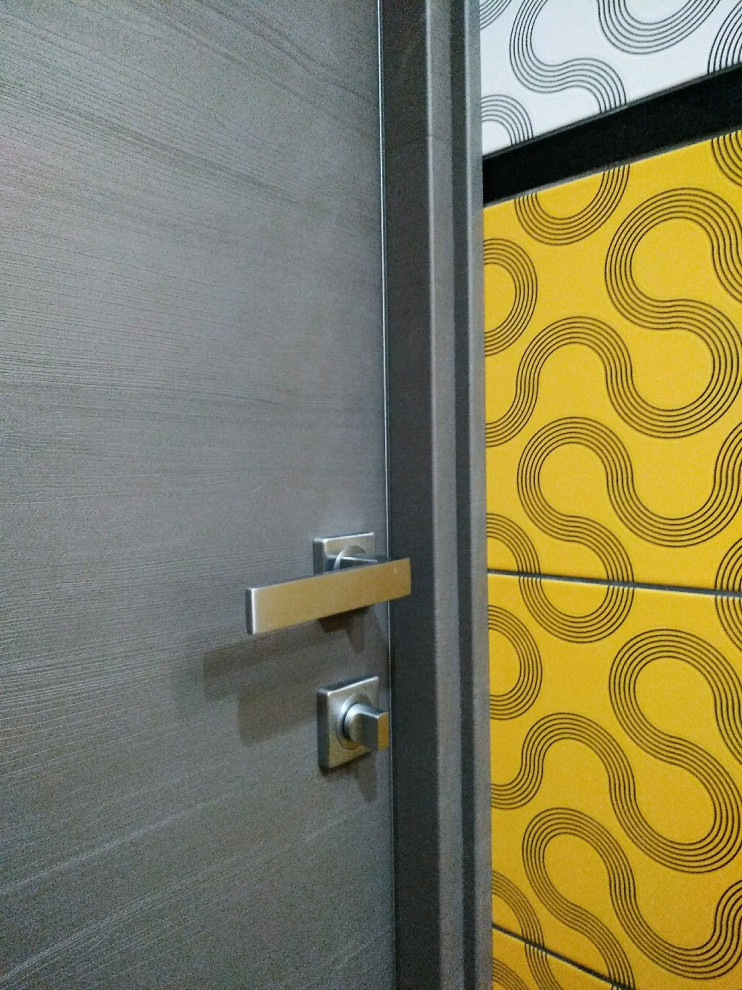 Мондриан вдохновляет. Санузел