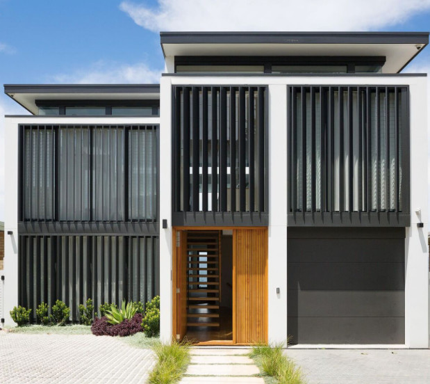 Cliff Top project contemporary-fasad