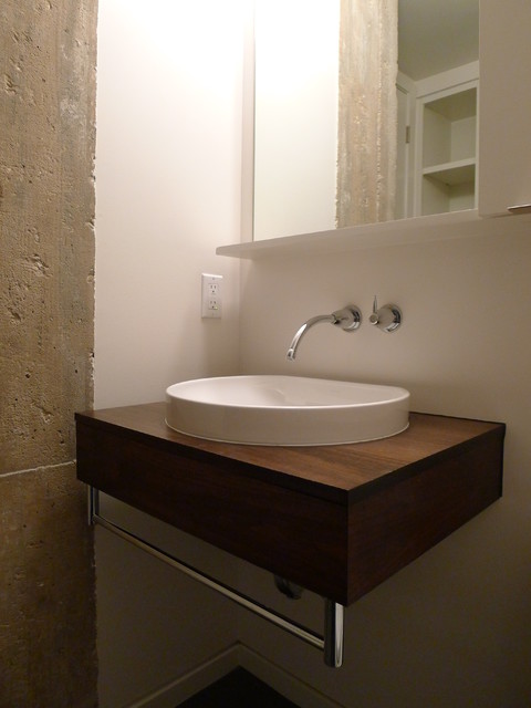 Houston Loft Bath industrielt-badevaerelse