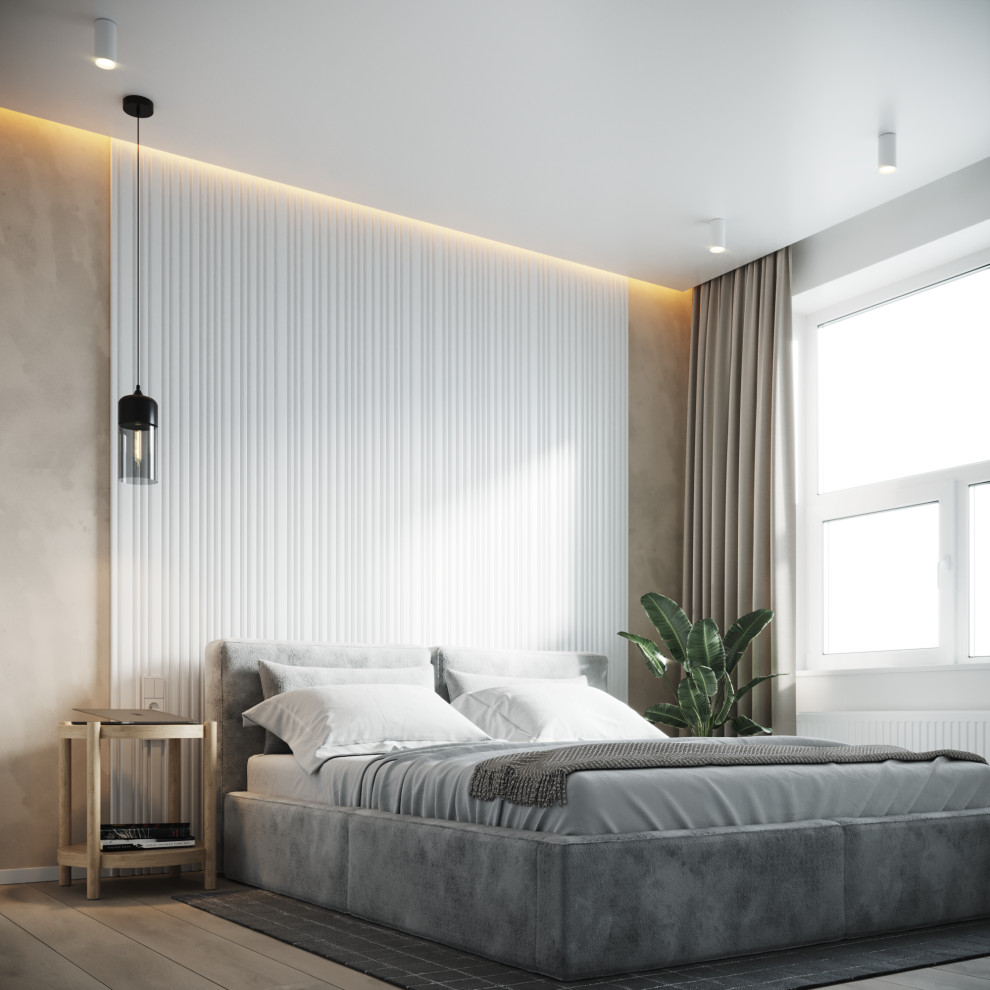 Минимализм для холостяка в ЖК Венский Лес