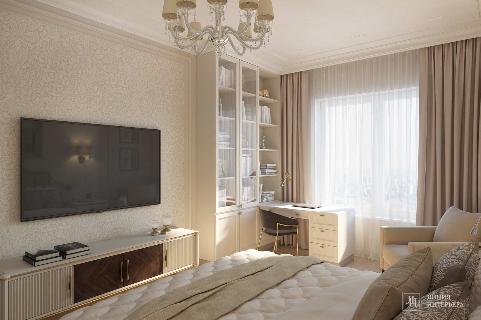 Интерьер квартиры современная классика