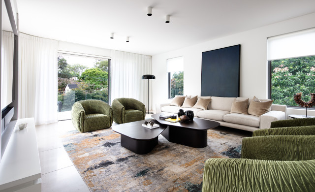 Moderna contemporary-living-room