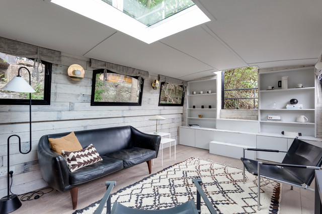 Bert and May Barge eclectic-living-room