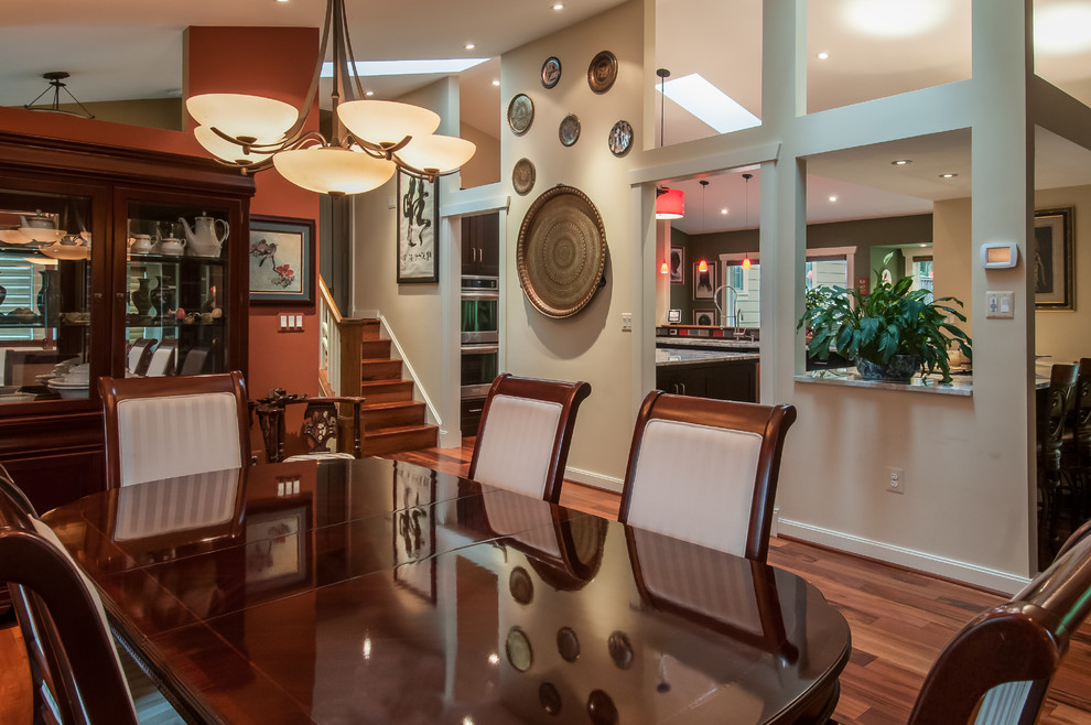 Transitional dining room photo in DC Metro