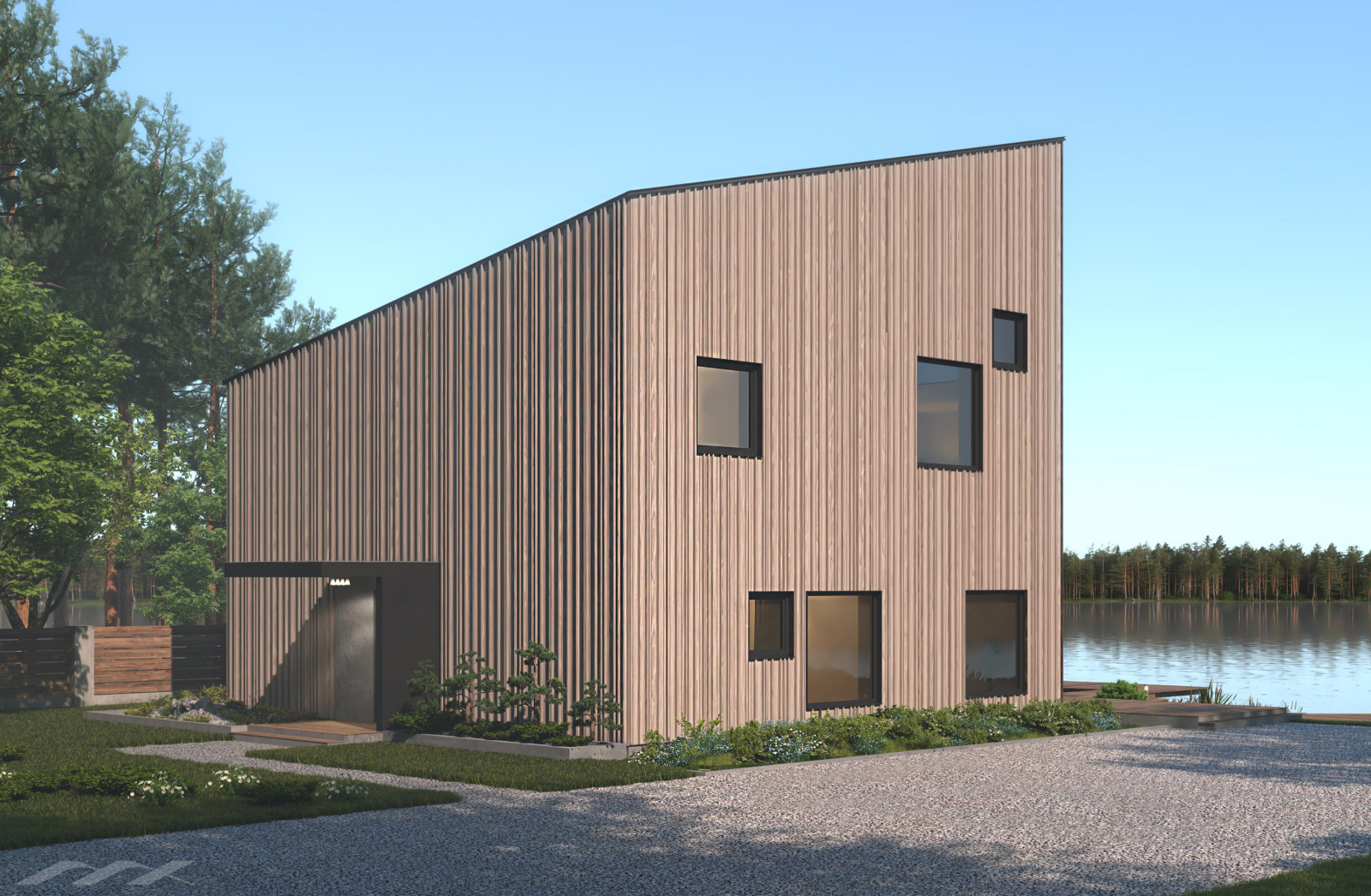 Типовой энергоэффективный дом Т1-1