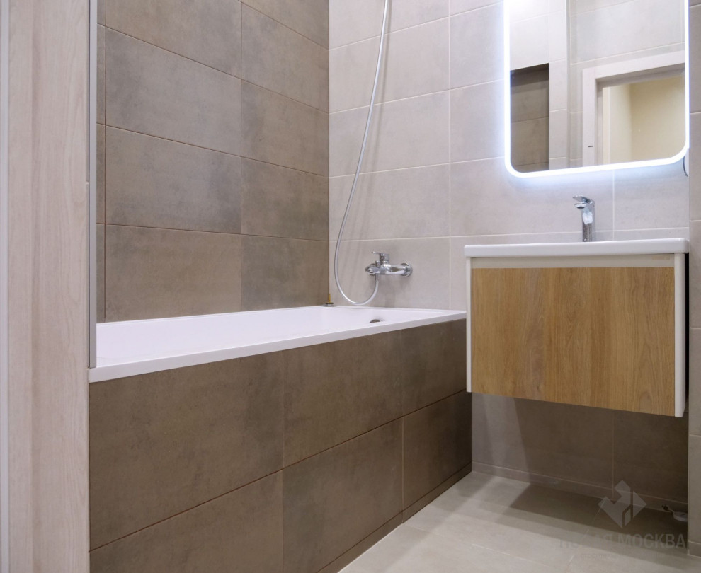 Ремонт однокомнатной квартиры 41,2 кв.м под ключ в ЖК «Скандинавия»