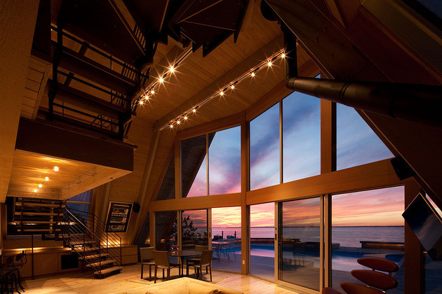 A contemporary-deck