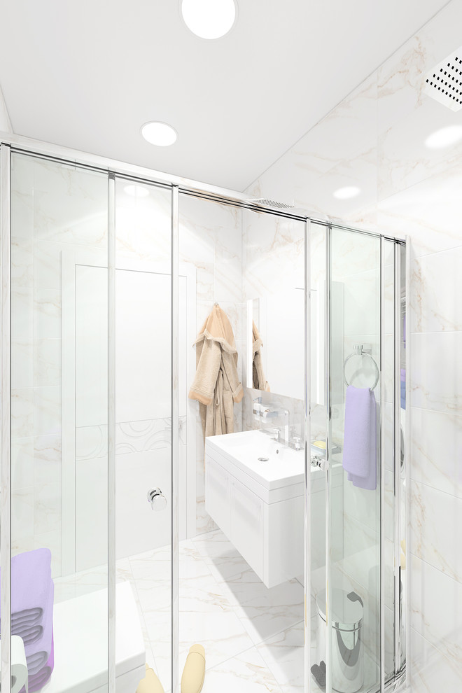 Проект Квартиры под сдачу в ЖК "Савеловский Сити" Вариант 1