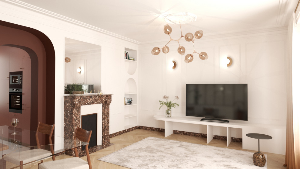 Projet - Salon - Vue 3D
