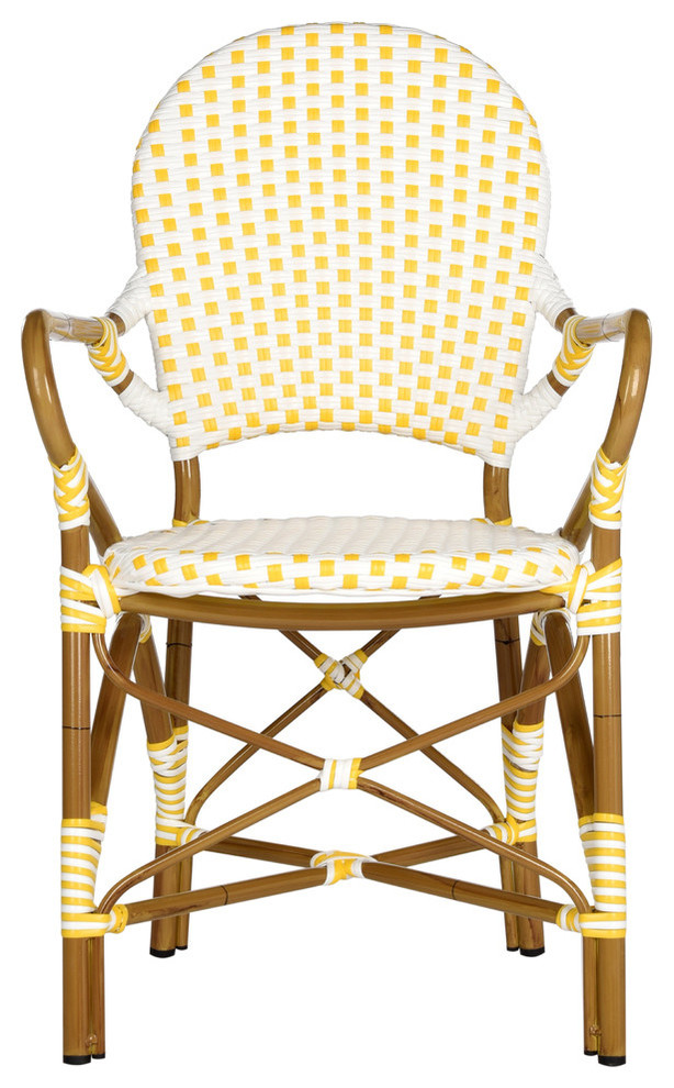 Safavieh Hooper Arm Chairs, Set of 2, Yellow