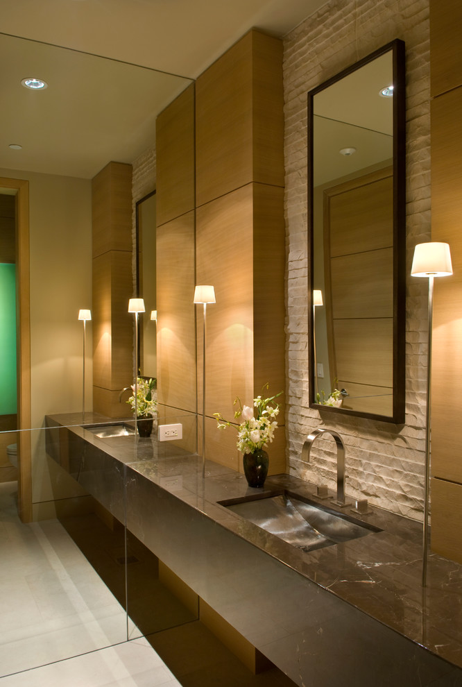 Photo of a contemporary bathroom in San Francisco.