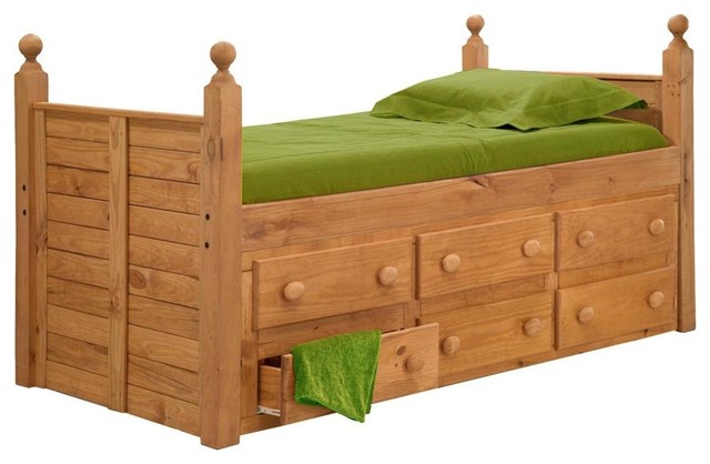 Twin Panel Post Bed
