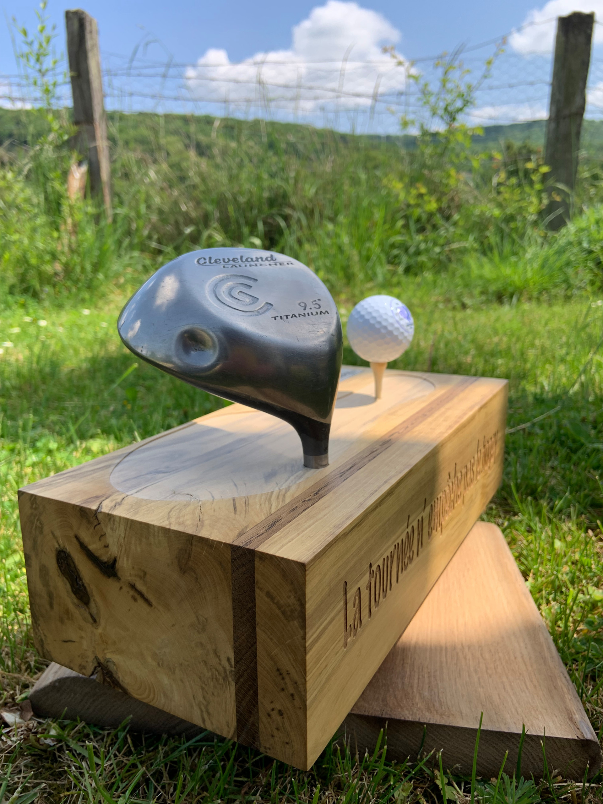 Création et réalisation d'un trophée de Golf