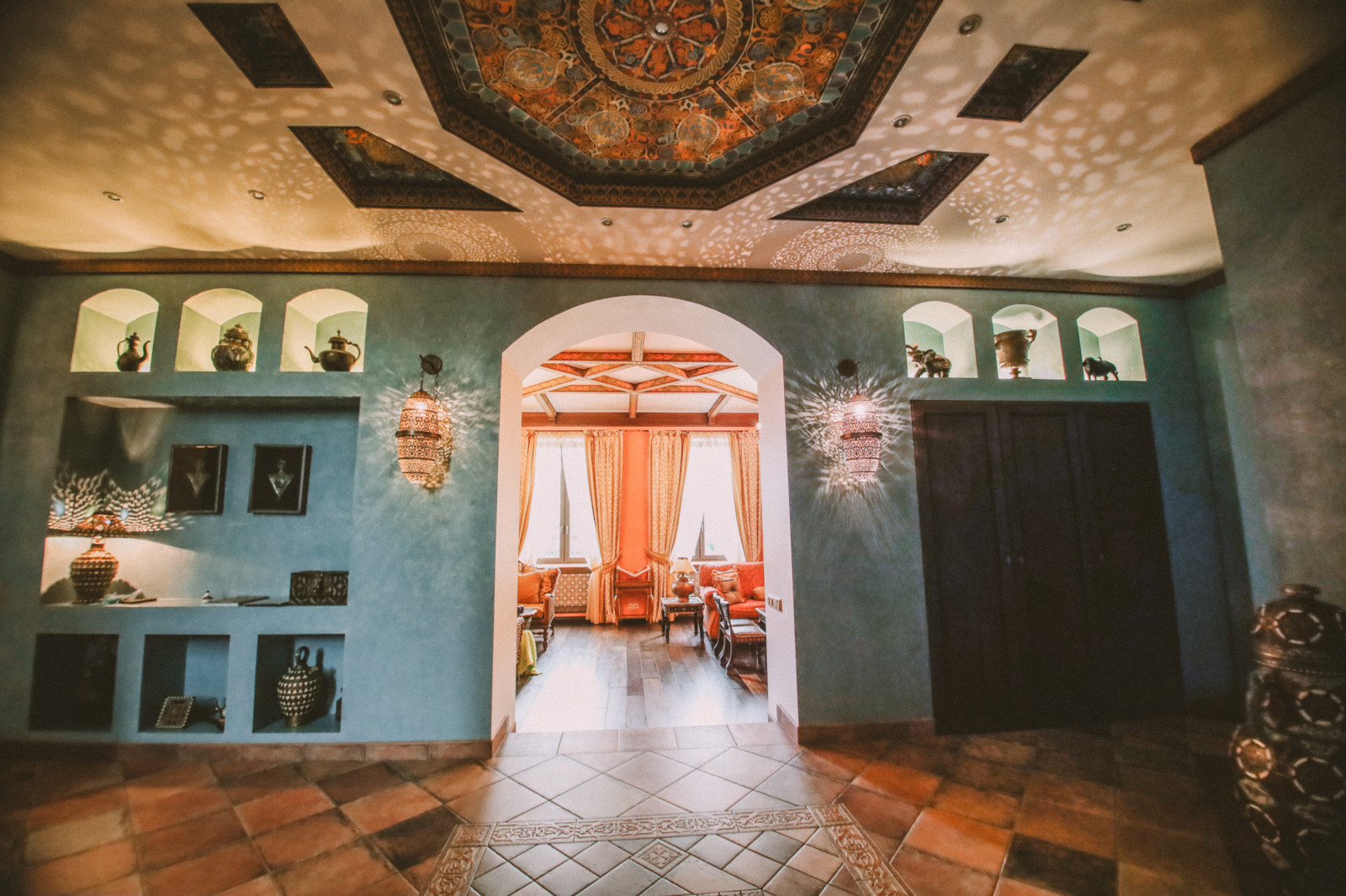 Дом в марокканском стиле