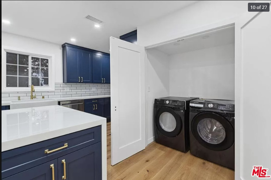 Blue Shaker Kitchen & Bathroom