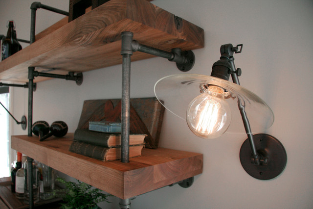 Rustic Modern in Vermont rustik-hemmabar