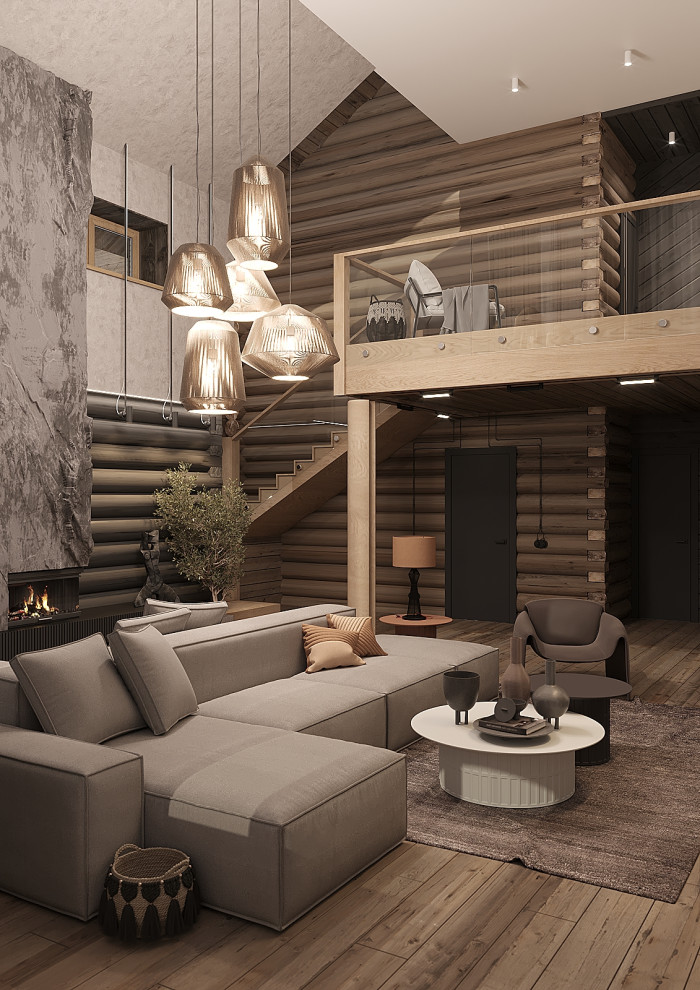 Дизайн-проект деревянного сруба