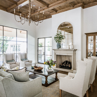 MODERN FRENCH COUNTRY - Transitional - Living Room ...