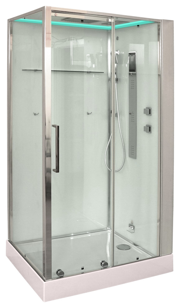 Душевая кабины ARMO в интерьере ванной комнаты