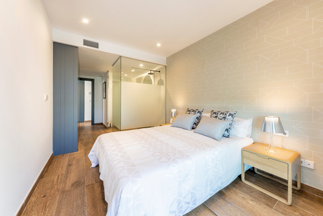 APARTAMENTO JARDINES contemporain-chambre