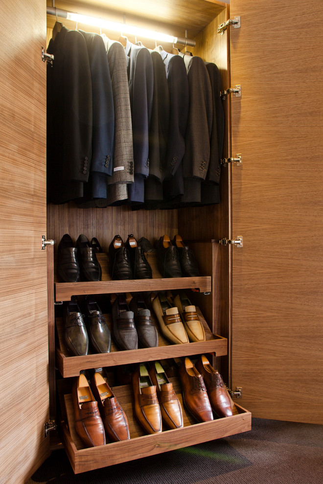 Design ideas for a contemporary storage and wardrobe in Other.