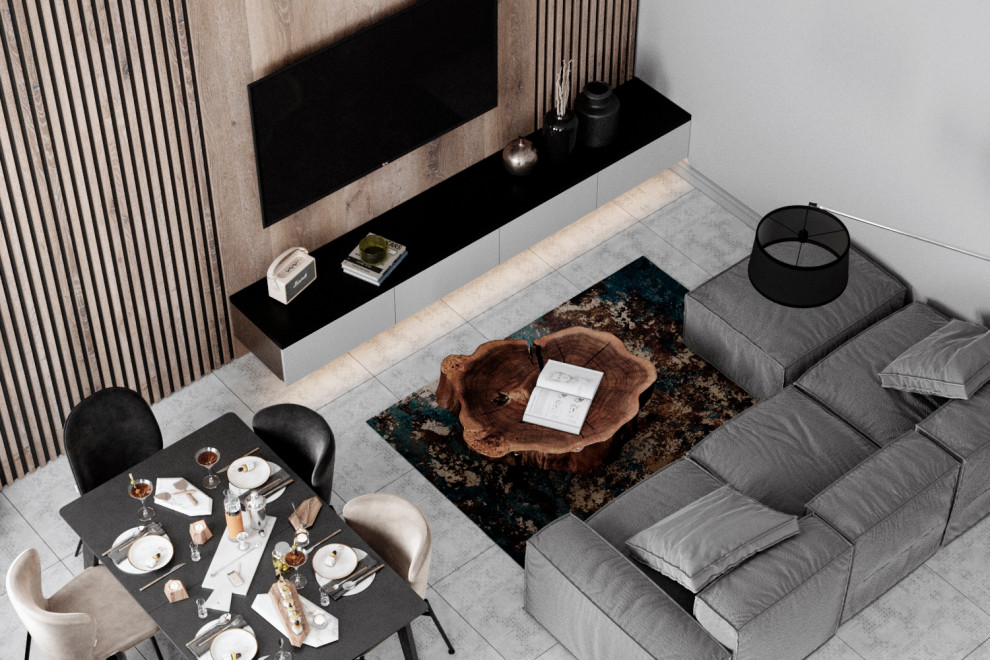 Таун- хаус в стиле Контемпорари