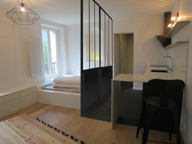 Vue sur la Chambre et la Cuisine