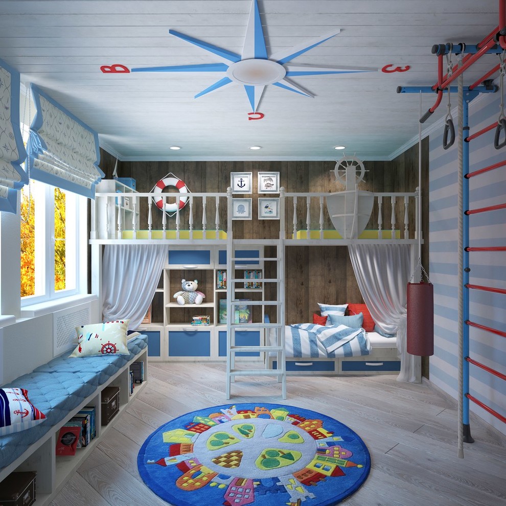 Детская комната в морском стиле