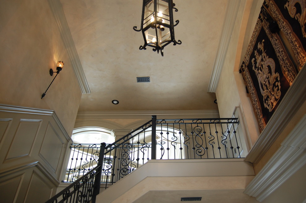 Entryway - rustic entryway idea in Austin