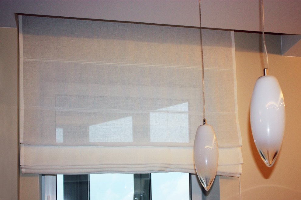 Римские шторы в интерьере