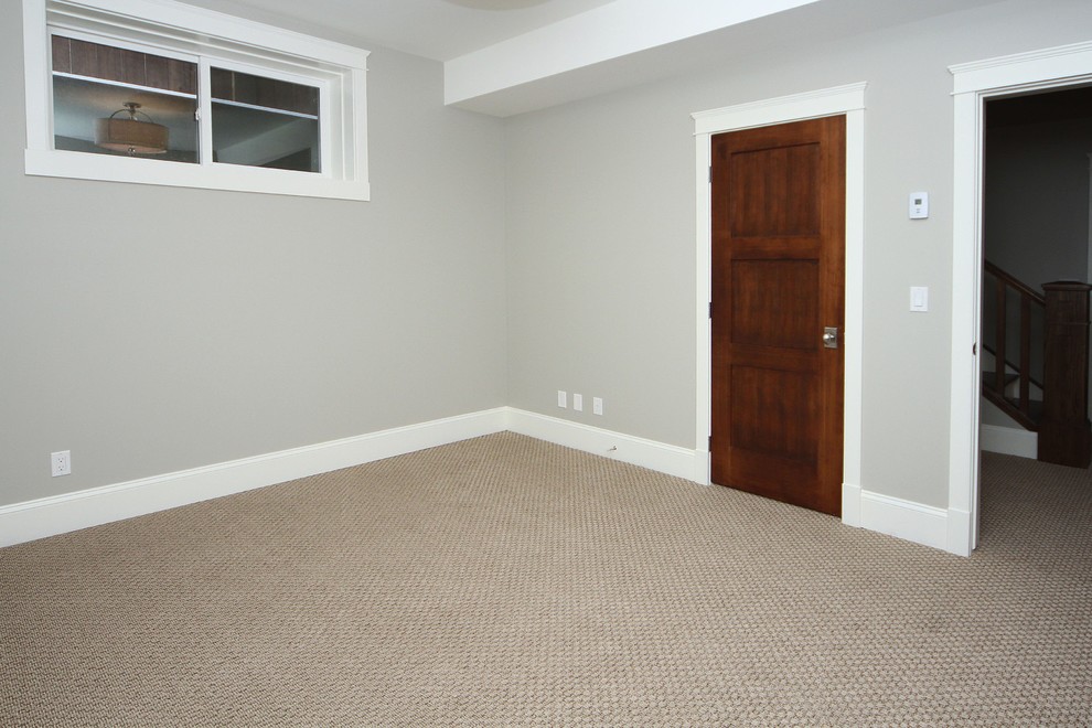 Home design - transitional home design idea in Calgary