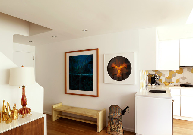 Entry and Kitchen | The Dillon contemporary-entre