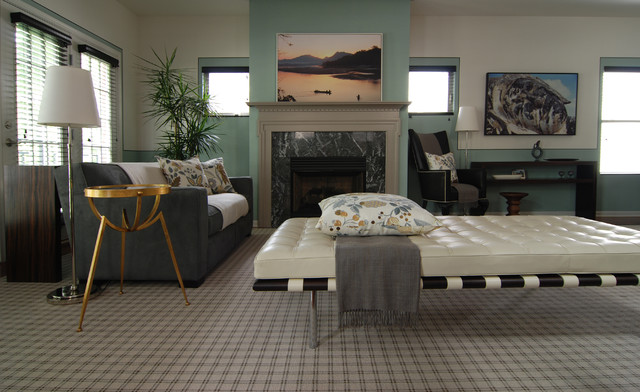 MJ Lanphier eclectic-living-room
