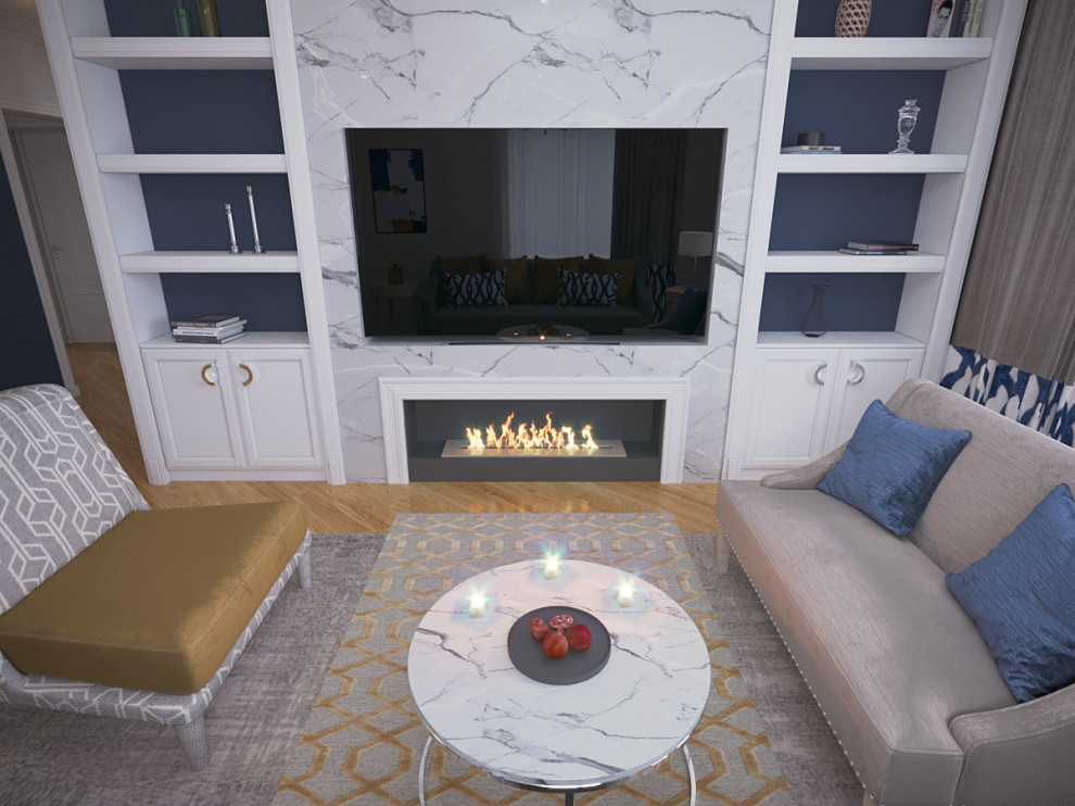 Проект дома в современной классике