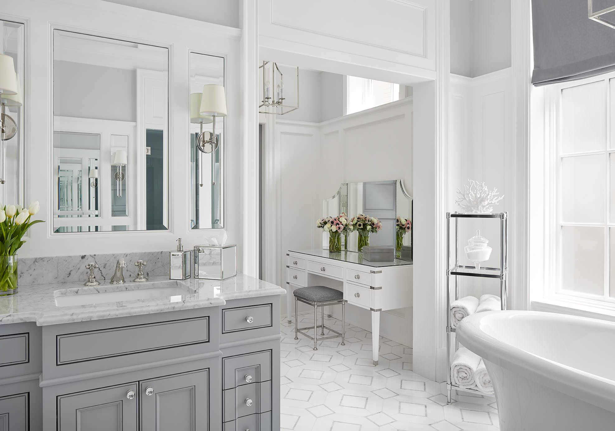 Coral And Gray Bathroom Ideas Houzz