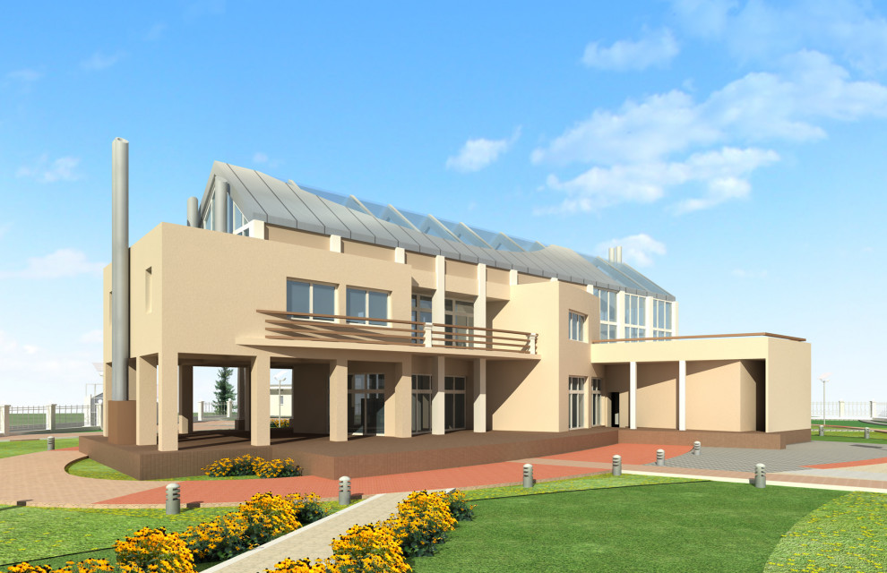 Дом на берегу Волги