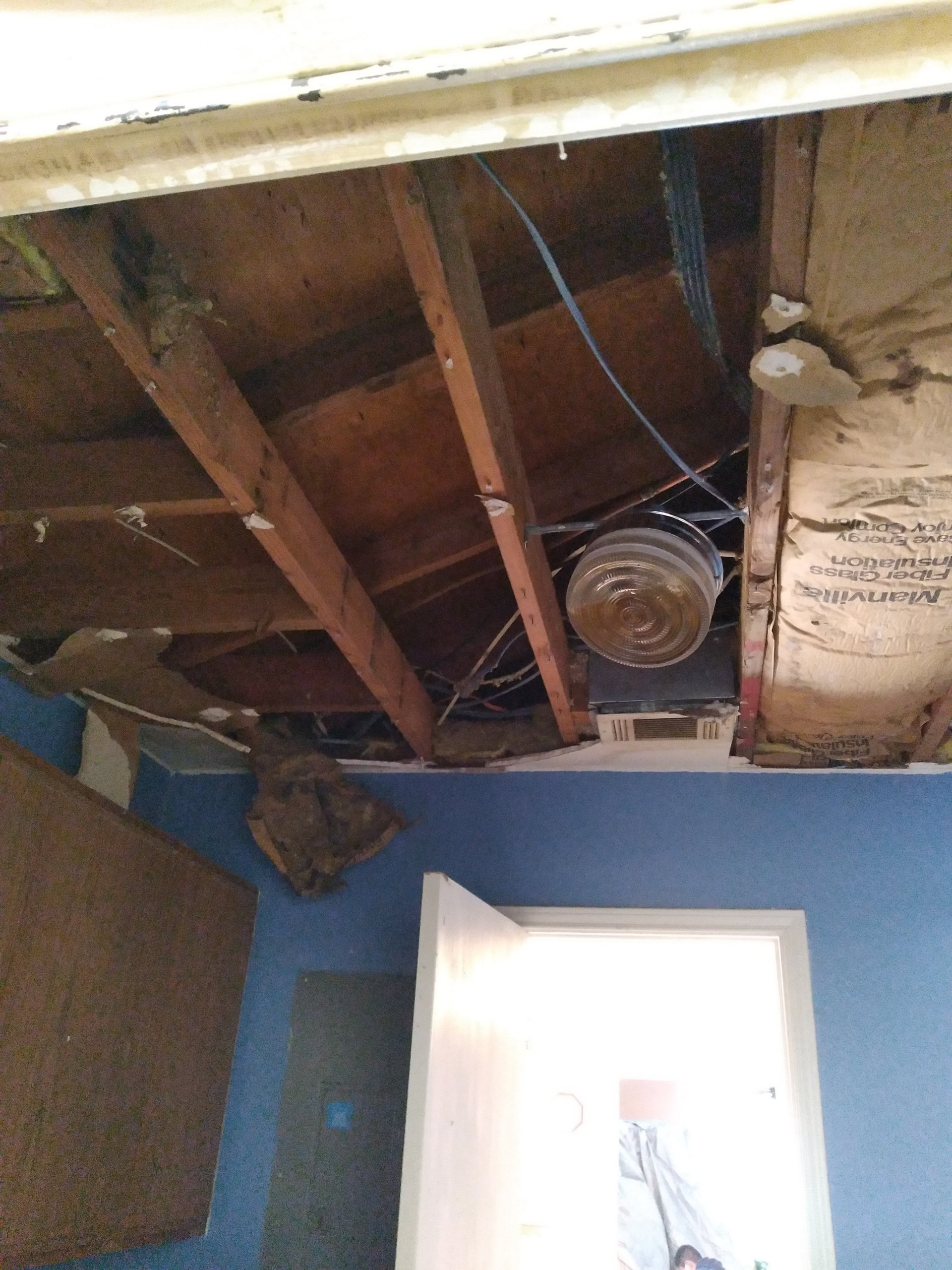 Kitchen Water Damage