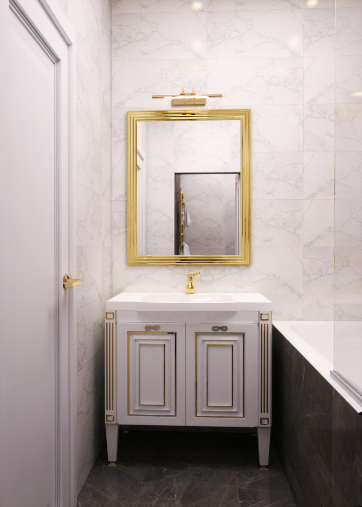 Интерьер квартиры 87 м2 в ЖК Домашний